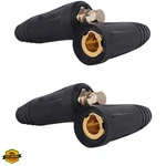 Welding Cable Joint Quick Connector Pair Dinse-style 200AMP-300AMP (#4-#1) 35-50. Fixed Price $20.75.