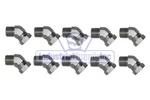 45 Elbow 1/2" Pipe X Female Swivel 1503-08-08 10 Pack. Fixed Price $51.20.