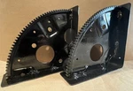 Gear Flywheel Wall Shelf Bracket Set - Custom Handmade. Fixed Price $39.00.