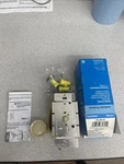 Lutron Incandescent Dimmer, Push-on-push-off, Beige, 600W FS-5E -iv New. Fixed Price $24.00.
