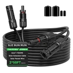 Twin Pv Wire Solar Panel Extension Cable 2 * 6MM 50FT 10AWG Sjz Sun Run Par.... Fixed Price $80.65.