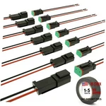 Deutsch 2 Pin Dt Connector Kit Waterproof Electrical 7 Sets. Fixed Price $25.22.