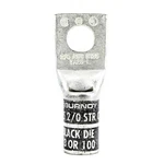 Burndy Hylug YA26LBOX Hole Conductor Short Barrel 3/8" 2/0 Cu 10 Pack. Fixed Price $27.48.