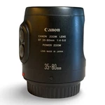 Vintage Canon Power Zoom Lens Ef 35-80MM 1:4-5.6 Rare Tested Working With Cap. Fixed Price $34.89.