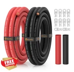 Wotywire 2 Gauge Battery Cable, 5FT Red + Black, Epdm Copper. Fixed Price $71.99.