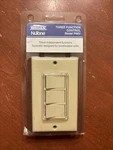 Broan 3-FUNCTION Control Wall Switch P66V Ivory Combination Units Nos New Htf. Fixed Price $25.00.