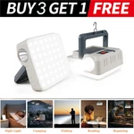 Super Bright Solar Camping Led Lamp Rechargeable Light Outdoor Hiking Lantern. Fixed Price $11.99.