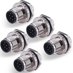 M12 Panel Type Male Socket Connector 8 Pin Aviation Back Mount Wire Cable. Fixed Price $26.92.