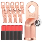 Airic Ul Listed 3/8" Battery Cable 1/0AWG-10PCS,. Fixed Price $10.88.
