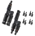 Hqst Branch Connectors Mmf + Ffm 5 Pairs Parallel Connection Btw Solar Panels. Fixed Price $29.99.