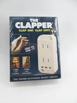 The Clapper Sound Activated On Off Switch 2014 New Sealed Box Wear. Fixed Price $18.99.