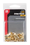 Gardner Bender 10-410C 18-10 Awg Zinc-plated Steel Crimp Sleeve Connector. Fixed Price $12.56.
