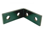 New B-line Corner Angle Iron Green B115GRN 30674B 4-HOLE 90 Degree Heavy Steel. Fixed Price $11.95.