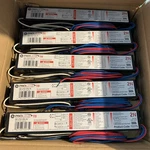 Box Of 10 Electric Ballast GE-232-MV-N, Multi-volt, 120-227V, 2N, 72275. Fixed Price $99.99.