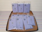 10 Vtg Ge Decorator Single Switchplates Purple Light Wall Lot Nos. Fixed Price $29.95.