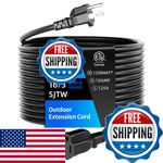 Islewire 150 Ft Outdoor Extension Cord Waterproof Black 3-PRONG Power 16. Fixed Price $98.98.