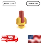 Ideal Twister Proflex Red/yellow Wire Connector, Jar 100. Fixed Price $29.12.