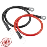 Cartman Awg 12" Battery Inverter Cables Set 3/8" Lugs Motorcycle Auto. Fixed Price $34.99.