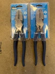 Ideal 9.5" Linesman Pliers With Crimp & Fish Tape Puller 30-430 2 Pack. Fixed Price $48.00.