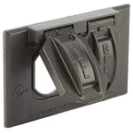 Hubbell Raco 5180 Weatherproof Wall Plate Horizontal Duplex Cover Bronze Finish. Fixed Price $12.69.