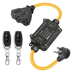 Outdoor Wireless Remote Control Socket PLUG,1 To 3 Waterproof Power Sw.... Fixed Price $51.17.