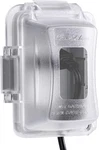 Bates Weatherproof Electrical Outlet Cover, 1-GANG, Outdoor Pack, Clear. Fixed Price $11.91.