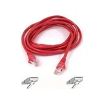 Belkin 6FT 10/100BT RJ45M/RJ45M CAT5E Patch Cable (red). Fixed Price $5.06.