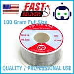 100 Gram 63/37 Tin/lead Rosin Core Wire 0.8MM Soldering Welding Flux 2.0%. Fixed Price $9.95.