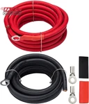 Installgear Awg 5 Gauge 10FT Battery Power Inverter Cables - 2CT Red/black. Fixed Price $55.85.