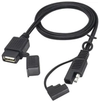 18AWG Usb Cable,sae TO2.1A Waterproof Port Power Socket Connector .... Fixed Price $17.99.
