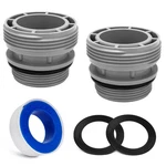 Hose Conversion Adapters Kit For Intex & Coleman 40MM To 1/2 Inch, Blue. Fixed Price $14.50.
