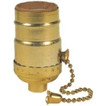 (12)-WESTINGHOUSE Pull Chain Medium Base Brass Lamp Socket 70431. Fixed Price $98.89.