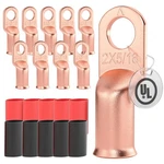 Airic Ul Listed 5/16" Battery Cable Lugs, 2AWG-10PCS,. Fixed Price $13.35.
