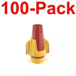 Ideal Twister Proflex Red/yellow Wire Connector, Jar 100, 1000V Awg #22 #8. Fixed Price $13.99.