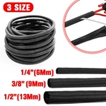 Car High Temperature Braided Wire Loom Black Split-sleeve Heat Resistant Cover. Fixed Price $28.49.