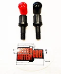 Gm Style Side Post Battery Terminal Bolts Double Cable Length Long (1 Pair). Fixed Price $15.99.