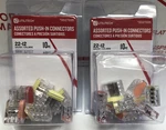 Utilitech (2) 10PC Packs, 20 Total Piece Assorted Push-in Connectors 22-12 Gauge. Fixed Price $11.99.