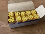 (T-37)EATON Cooper Vinyl Connector 4227, 2P 3W Grounding Cord Clamp Lot Of 10. Fixed Price $45.00.