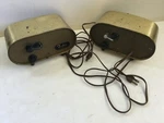 Vintage 1940'S-50'S Fanfare Wireless Fanon Electric Tube Intercoms Atomic Design. Fixed Price $65.00.
