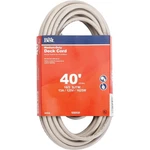 OU-JTW163-40X-BE Ft. 16/3 Medium-duty Tan Deck Extension Cord. Fixed Price $48.42.