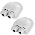 2 Pack IP68 Waterproof Solar Cable Entry Gland By Restmo, Weather Resistan.... Fixed Price $18.90.