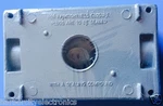 7219K23 Bwf Mfg B-75V Grey Three Hole 3/4" Junction Box Rain Tight Closure. Fixed Price $8.00.