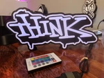 Think Led Light Box Skateboard. Fixed Price $24.99.