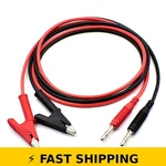 Zhenyu 2PCS 4MM Banana Plug Alligator Clip Test Lead Wire 14AWG 3FT. Fixed Price $24.99.