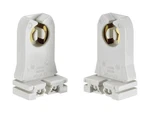 Leviton C20-13354-00W White Medium Base Bi-pin Standard Fluorescent Lampholder. Fixed Price $8.84.