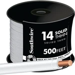 Southwire 11580858 14 Solid Building Wire, White, 500 Ft. - Quantity. Fixed Price $102.37.