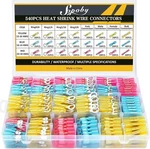 Sopoby 540PCS Heat Shrink Wire Connectors Awg 22-10 Waterproof. Fixed Price $29.90.