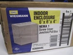 Raco Wiegmann SC060604RC Indoor Pull Box Enclosure. Fixed Price $19.00.