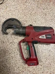Burndy PAT750LI Patriot 12-TON C-head Crimper, (2) 3.0AH Li-ion, 120V Ac. Fixed Price $1650.00.