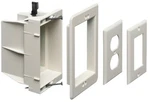Arlington DVFR1W Single-gang Recessed Indoor Electrical Box (white). Fixed Price $23.99.